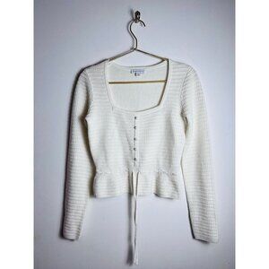 Warehouse Size 8 Womens Pullover Sweater White